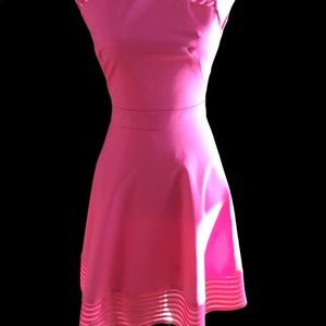 TED BAKER LONDON  SIZE 0 PINK DRESS